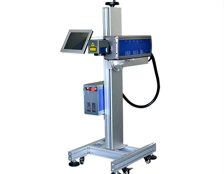 Fiber laser inkjet printer