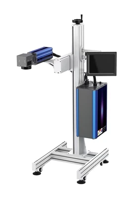 20W fiber flyvende laser mærkningsmaskine