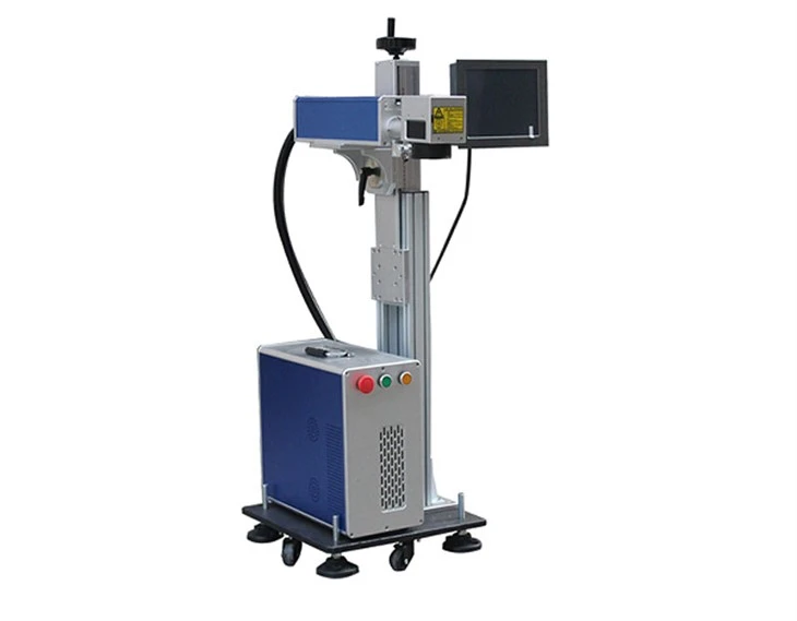 Fiber Flying Laser Markeringsmaskine